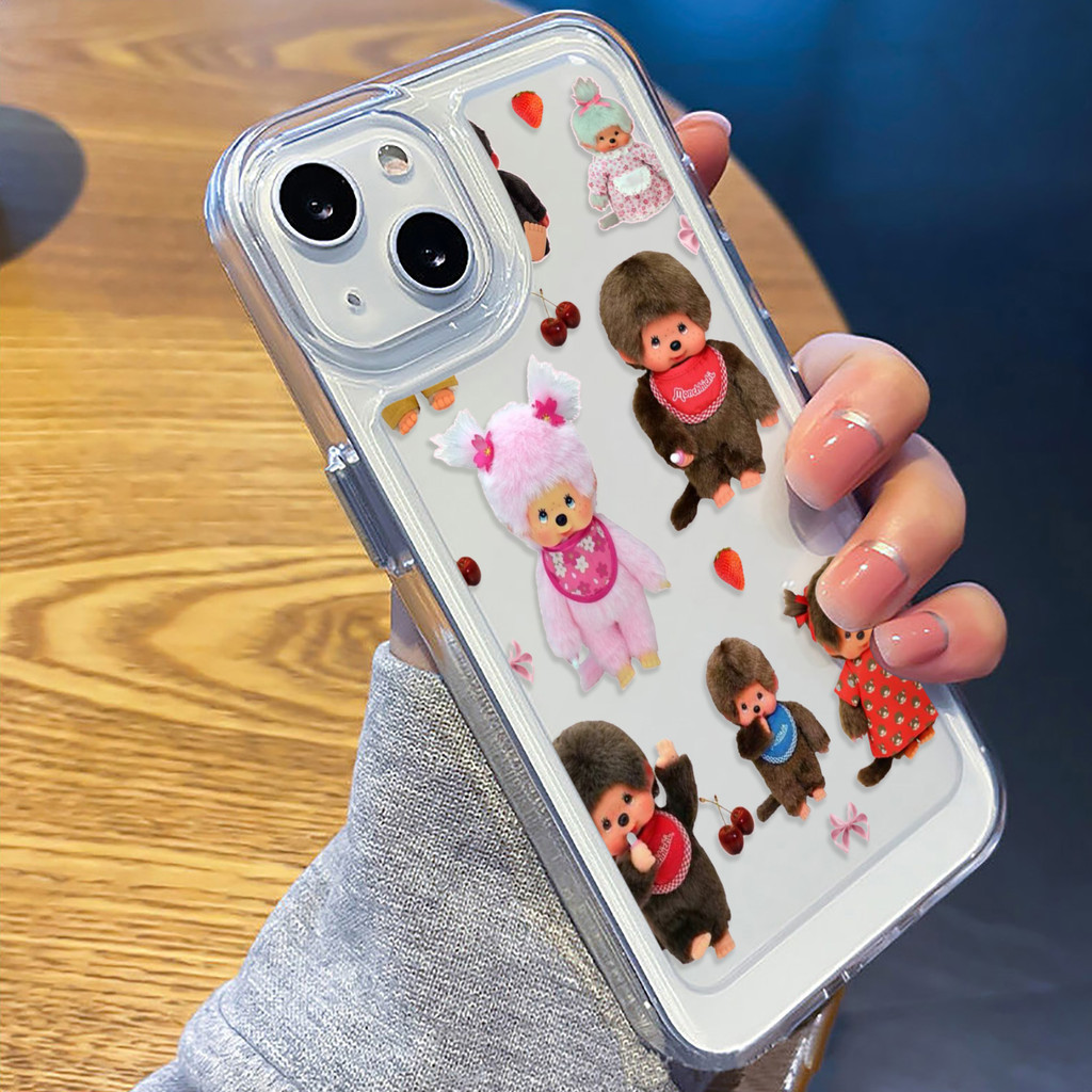สําหรับiphone 17 Pro Maxมอนชิชิที่น่ารักและสมจริง 17 16 15 14 XR 13 11 12 Pro Max 8 7 6 6S Plus X Xs Max Se 2020 13 12 11 Simpleขั้นสูงโปร่งใสTpuเคสโทรศัพท์ ราคา ถูกที่สุด ดีลบีเคเค แกลเลอรีภาพที่ 6