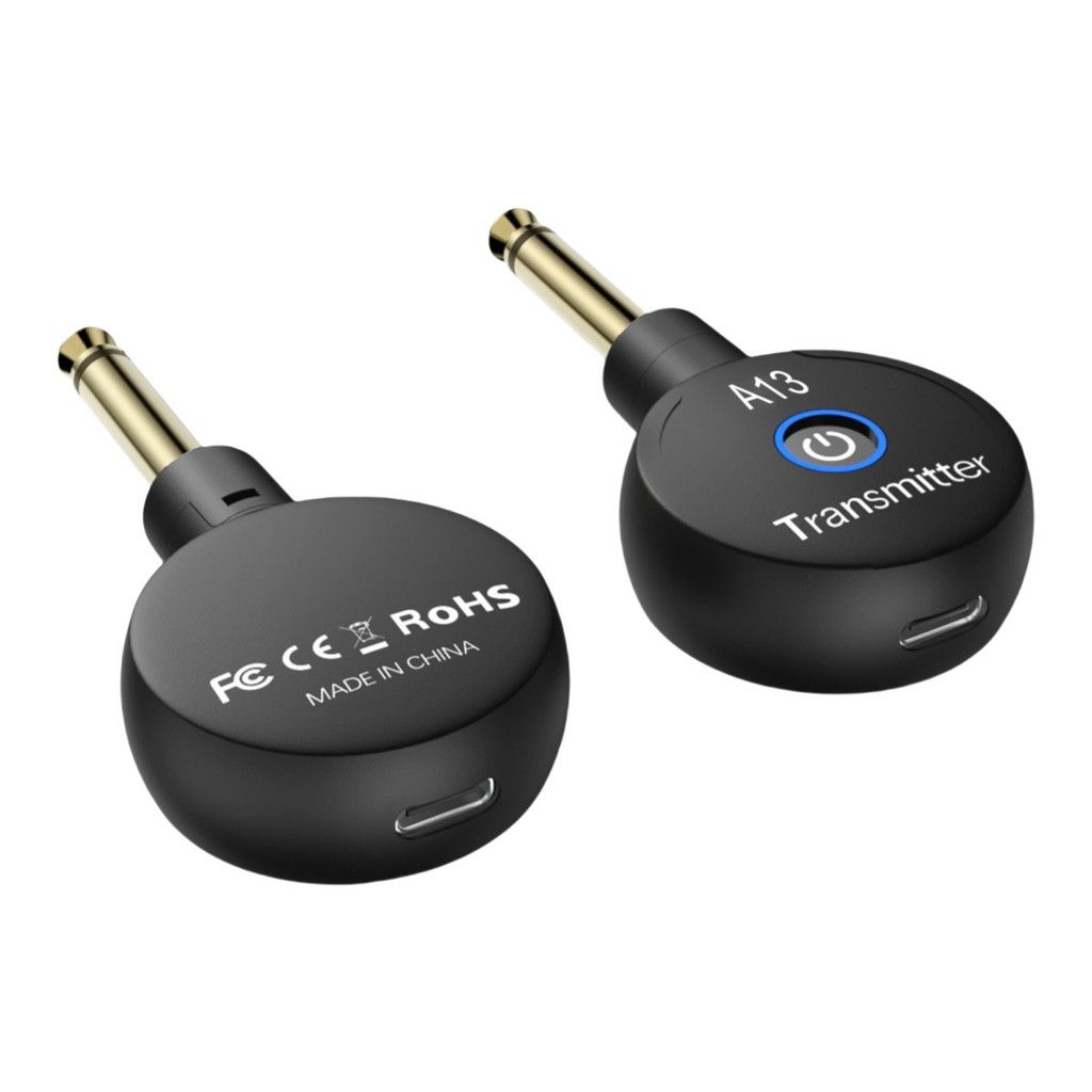 Generous Range 100 ฟุต 2 4GHz ระบบส่งเสียงกีตาร์ไร้สาย