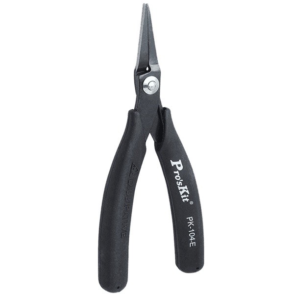 ProsKit 1PK-104-E คีมปากแบนพร้อมที่จับแบบเหนี่ยวนํา 145mmm