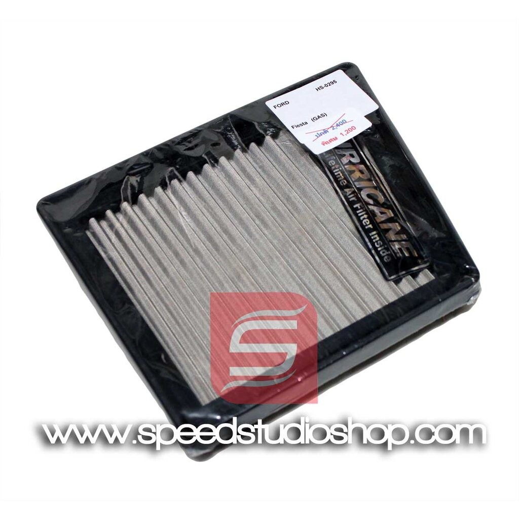 กรองอากาศสแตนเลส Hurricane Ford Fiesta 2008-2016