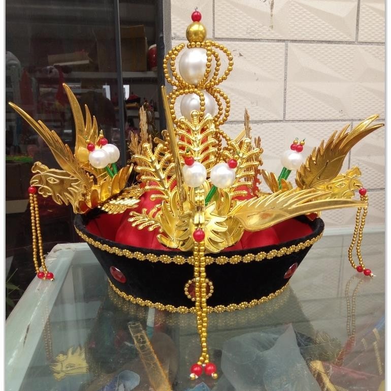 Pdd// [Praise Rate Super 99% สไตล์เดียวกัน] ละครเครื่องแต่งกาย Queen หมวก Phoenix Crown Emperor Quee