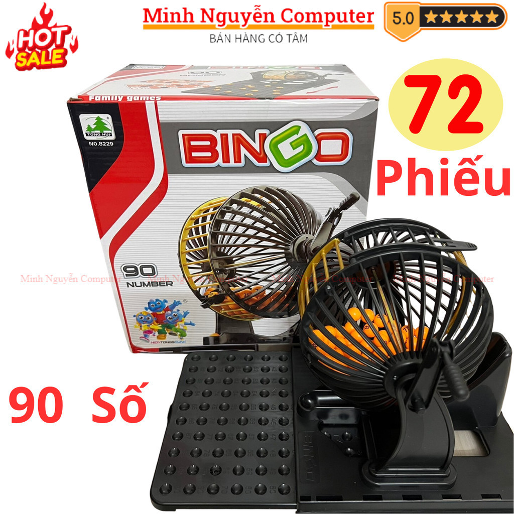 ของเล่นบิงโกลอตโต้ 90 เบอร์ 72 votes ใหญ่สุด - Minh Nguyeen Computer
