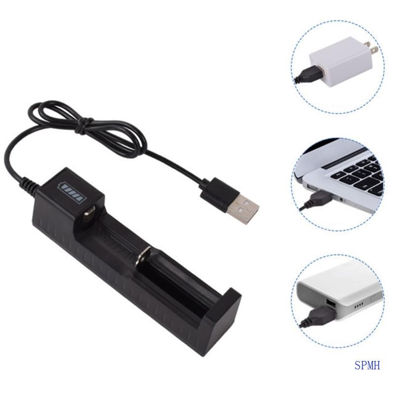 USB Universal  Charging Adapter for 4.2V 18650 18490 Li-ion Batteries