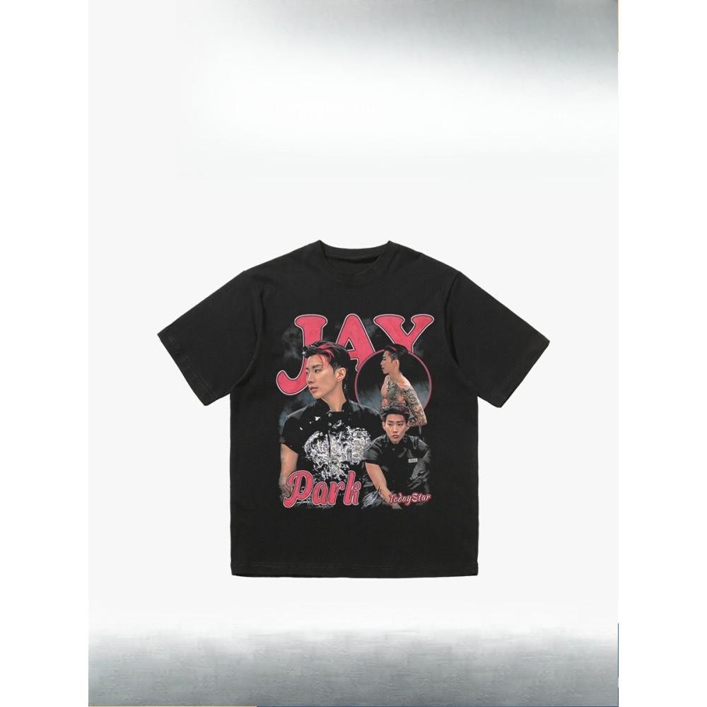 Ready Stock Cola Jay Park World Tour Serenades & Body Rolls พิมพ์เสื้อแขนสั้นผู้ชายและผู้หญิงแฟชั่นพ