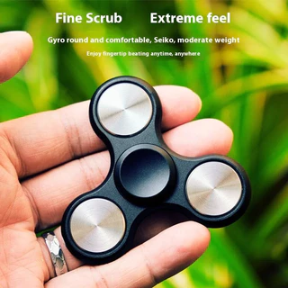 โลหะ Spinner สามแฉกนิ้วมือความดัน Gyro ของเล่น EDC ออทิสติก ADHD Finger Gyro แบริ่งโลหะ Decompression คริสต์มาสของขวัญ