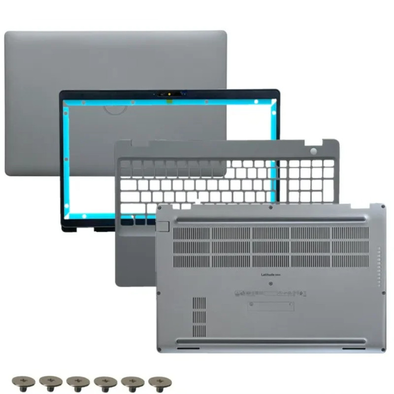 ใหม่สําหรับ Dell Latitude 5510 E5510 Precision 3551 ฝาครอบด้านหลัง LCD 0F0N34 F0N34/ด้านหน้า/กรณี Pa