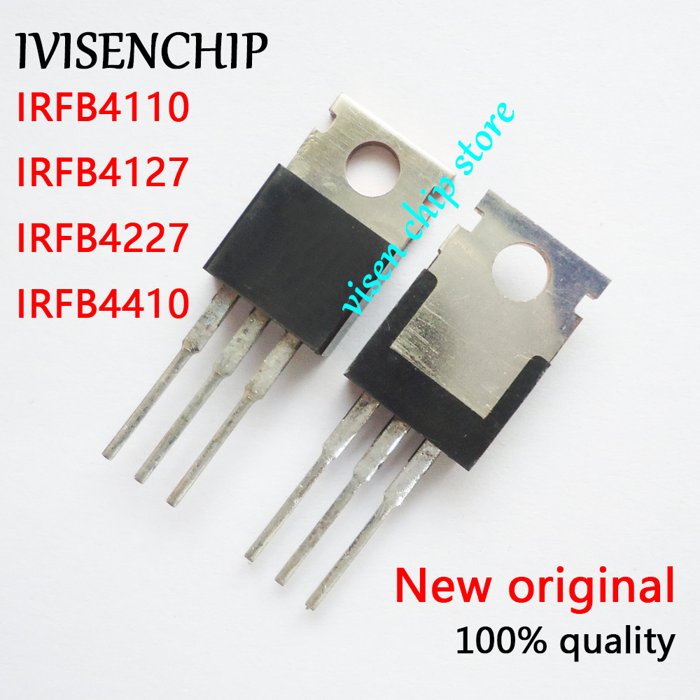 10 ชิ้น IRFB4110PBF IRFB4127PBF IRFB4227PBF IRFB4410PBF IRFB4110 IRFB4127 IRFB4227 IRFB4410 TO-220 ใ