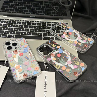 💫Un💫ใช้ได้กับ เคสไอโฟน เคสโทรศัพท์แม่เหล็ก iPhone 17Promax 16 14Plus 15Pro 13Pro 11 12-BXYCK19
