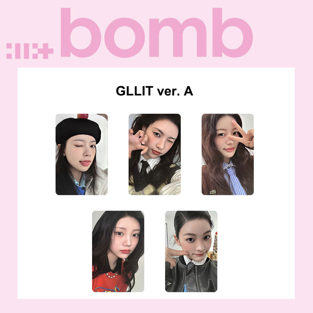 LILIT ระเบิด GLLIT MEMBERSHIP การ์ด Lomo LIGHT STICK อะคริลิคแหวน ILL LIKE YOU อัลบั้ม BETWEET GLLIT