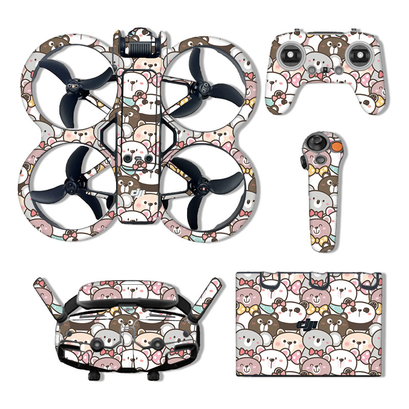 สติกเกอร์ป้องกัน DJI AVATA2/Goggles3, สติกเกอร์ DJI AVATA2/Goggles3, อุปกรณ์เสริม DJI AVATA2/Goggles3, สติกเกอร์ DJI AVATA2/Goggles3, สติ๊กเกอร์ผิวหนัง DJI AVATA2/Goggles3