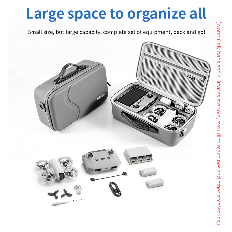 สําหรับกระเป๋าถือ DJI NEO Crossbody, เข้ากันได้กับ NEO RC2 /RCN3 Remote Control Combo Storage bag