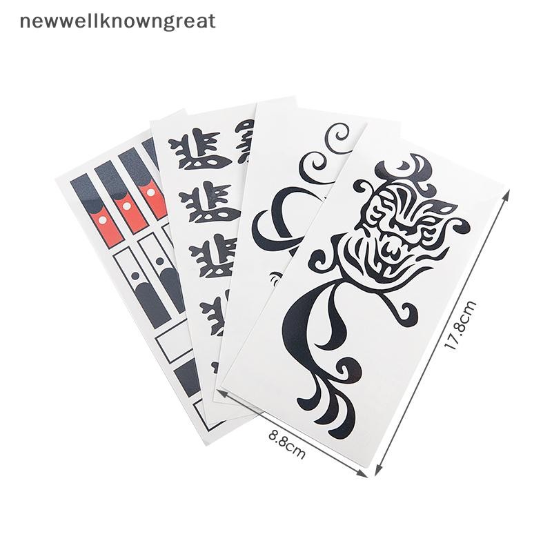 Newwellknowngreat อะนิเมะ Tokyo Revengers Tattoo คอสเพลย์สติกเกอร์กันน้ําชั่วคราว Tattoo สติกเกอร์ C