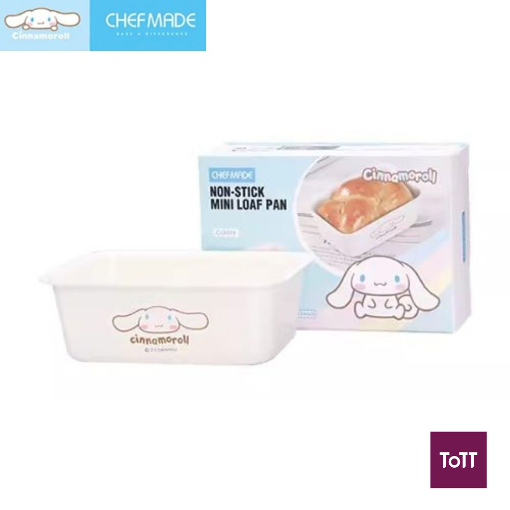 Chefmade Cinnamoroll กระทะนอนสติ๊กมินิก้อน L10.3xW7.1xH3.4ซม. สีขาว