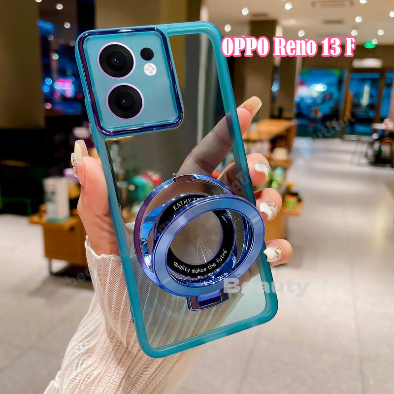 Oppo Reno 13F สําหรับ Reno 13 F 13F 13Pro Reno13 F Reno13Pro Reno13F 5G 4G พร้อมขาตั้งเลนส์ป้องกันฝา