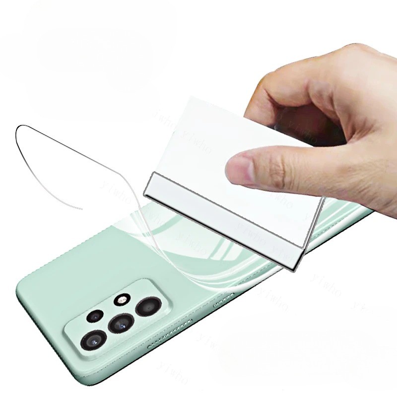 ด้านหน้ากลับ HD Clear Soft Hydrogel ฟิล์มสําหรับ Vivo Nex 3 3S T1 T1x T2 T2x T3 Y200 Y37 Y53S Y72 Y5