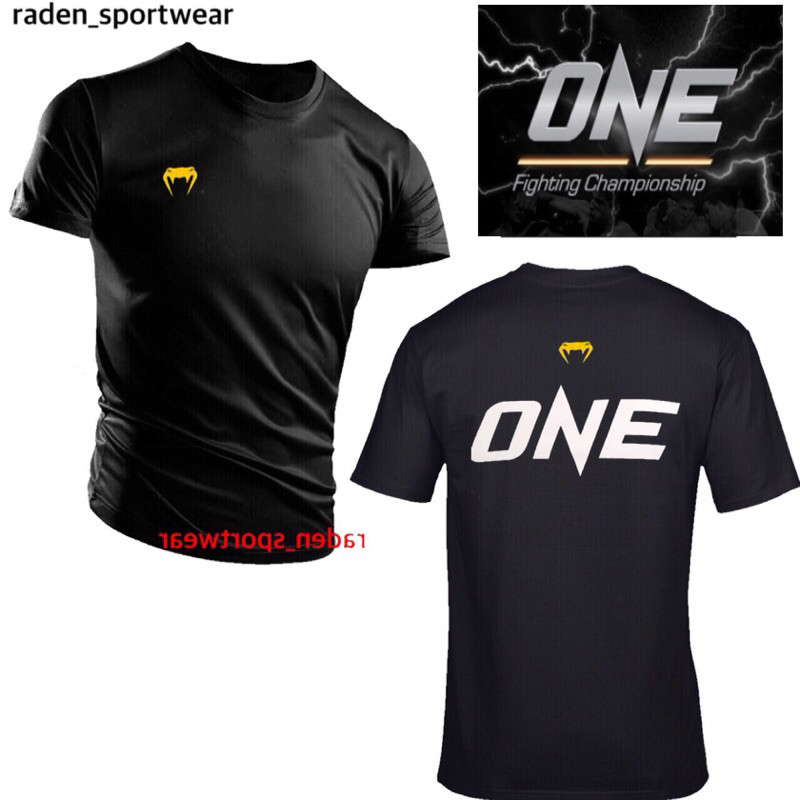 [สต๊อกพร้อม]เสื้อไมโครไฟเบอร์ Venum One Championship Mma / Jersi Microfiber Venum One Championship M