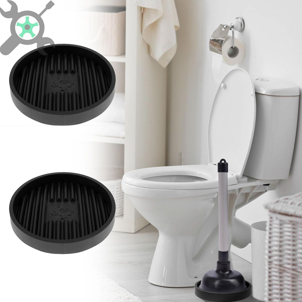 2 ชิ้นห้องน้ํา Plunger ผู้ถือพลาสติกทนทาน Plunger ถาดปฏิบัติห้องน้ํา Plunger ผู้ถือเท่านั้นอเนกประสง