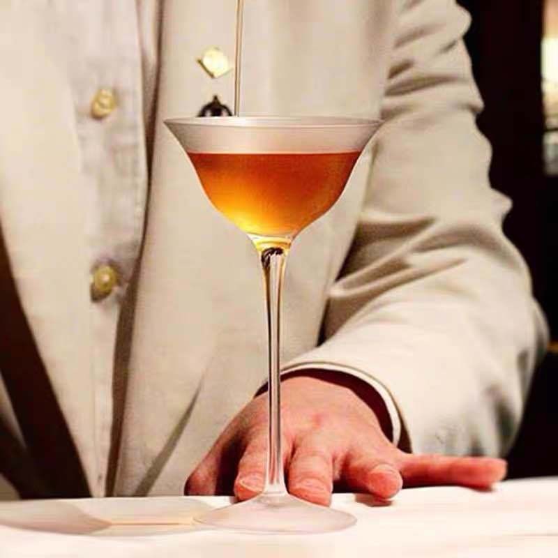 แก้ว Martini สไตล์ญี่ปุ่น Kimura แก้วค็อกเทล Creative Unique Goblet ผสมแก้วบาร์แก้วแชมเปญ