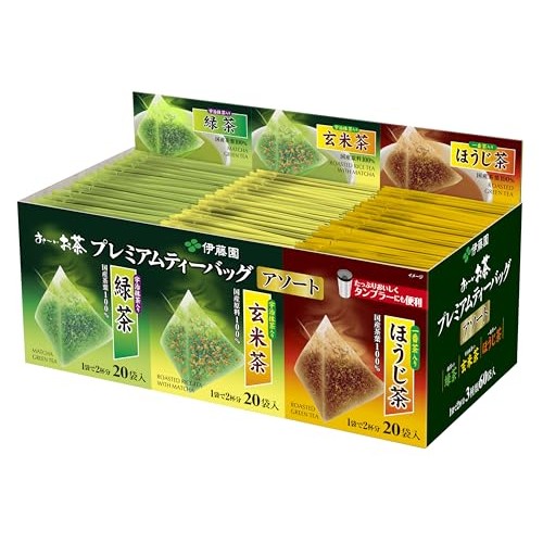 ITO EN Premium Oi Ocha Tea Bags Assortment 60 bags
