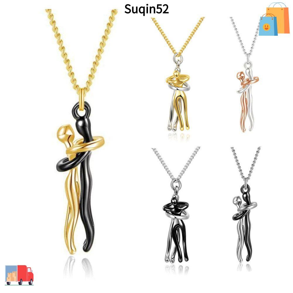 Suqin52 คู่กอดจี้ของขวัญวันวาเลนไทน์สําหรับคู่รักสาว Mum Together Forever
