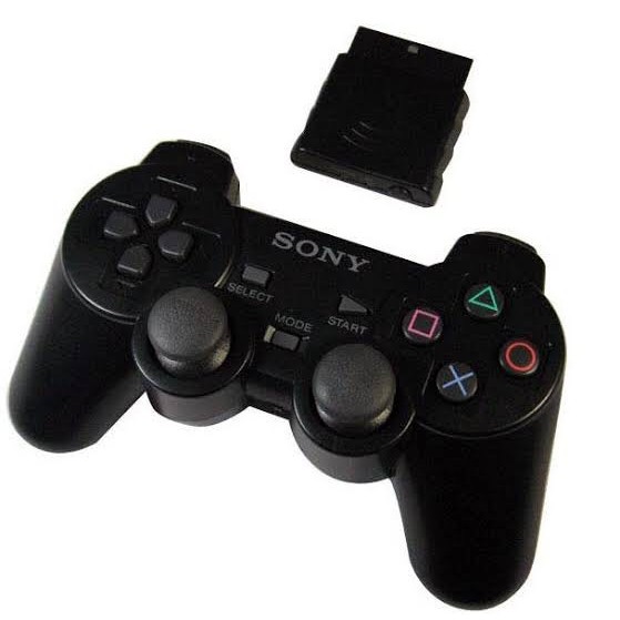 [สินค้าส่งจากไทย] จอย PS2 ไร้สาย จอยไร้สาย PS2 (Ps2 Joy stick)(Wireless Controller Ps2)(Ps2 wireless controller)
