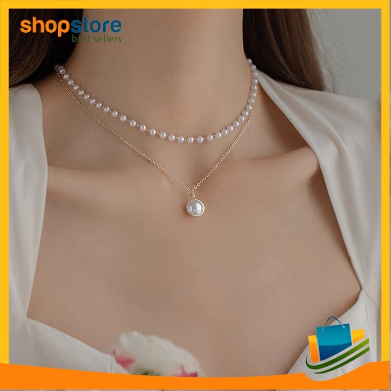 สร้อยคอมุกโมเต้ผู้หญิง SSB 1277