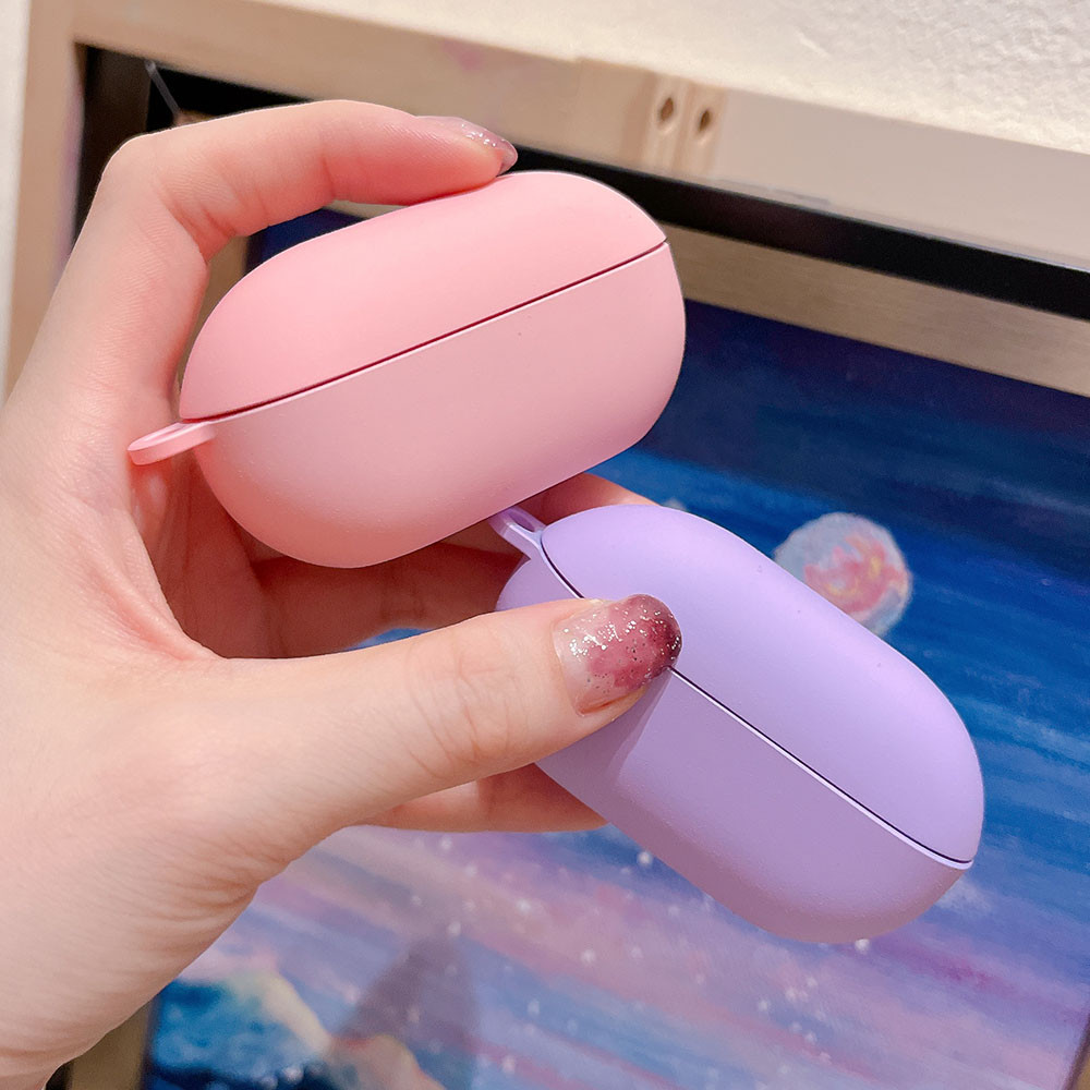 2024 ใหม่สําหรับ Beats solo Buds หูฟังไร้สายสีทึบ Hard PC Matte หูฟังฝาครอบป้องกันสําหรับ Beats solo