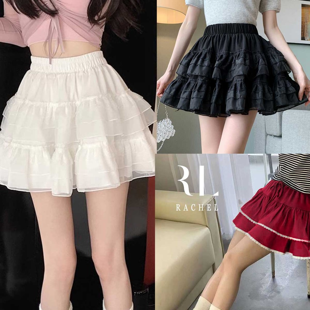 กระโปรงบัลเลต์ลูกไม้ สไตล์หวานๆ สำหรับฤดูใบไม้ผลิ