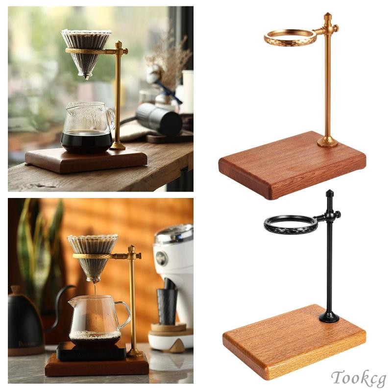 [Tookcg] Pour over Coffee Dripper Stand Drip Coffee Holder Coffee Maker Part for Maker Drink Maker