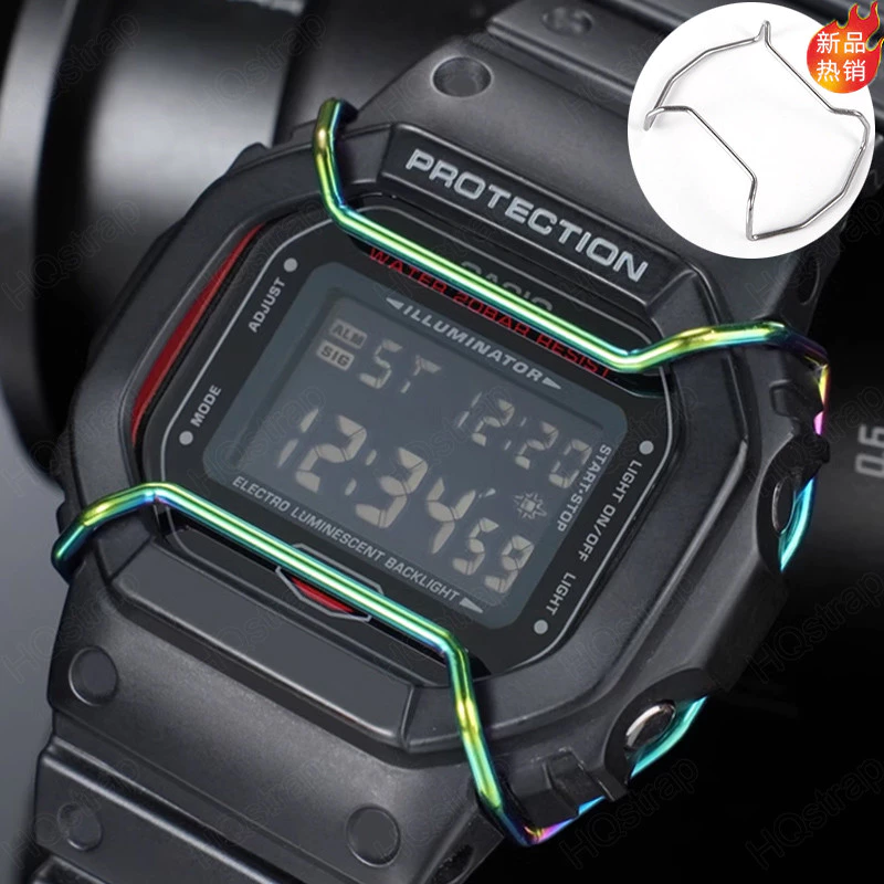 กันชนนาฬิกาสําหรับอุปกรณ์เสริมการปรับเปลี่ยน Casio DW5600 GW-6900 Series GA-100 700 2100 GX-56
