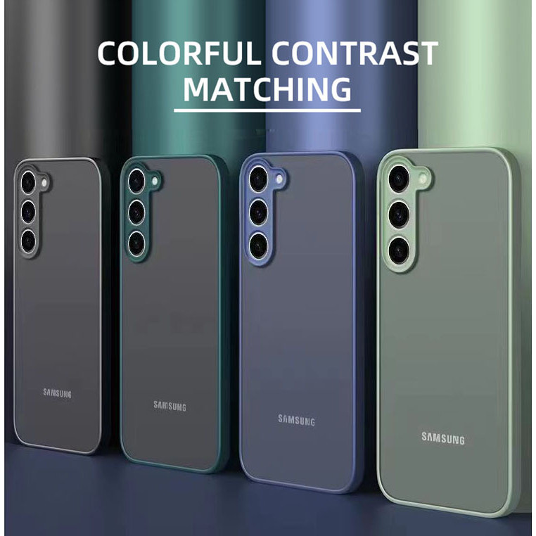 เคส ผิวด้าน Case For Samsung A56 A36 A26 A16 A06 S25 S25Plus S25Ultra A14 A24 A55 A35 A25 A15 A05 A05S S24FE S24Ultra
