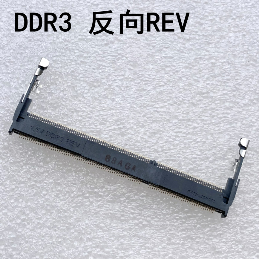 FOXCONN AS0A621-J4RB-7H DDR3 ช่องเสียบแถบหน่วยความจํา SO 204P 4H 1.5V REV