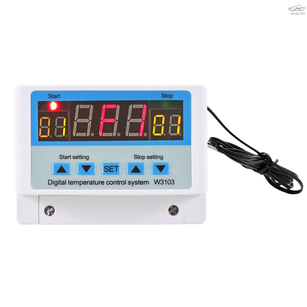 [จัดส่งรวดเร็ว] 30A/AC110-220V LED Digital Temperature Controller เทอร์โมสตัทอัจฉริยะระบบควบคุมอุณหภูมิระบายความร้อนด้วยเซ็นเซอร์