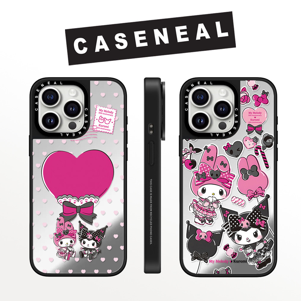 Drop proof CASENEAL เคสโทรศัพท์สําหรับ iPhone 16promax 16pro 16 15Pro 15promax 14promax 13 13promax พิมพ์ด้านข้างเคสแข็งน่ารัก my melody 12 12promax กรณี iPhone 11 กรณีคุณภาพสูง