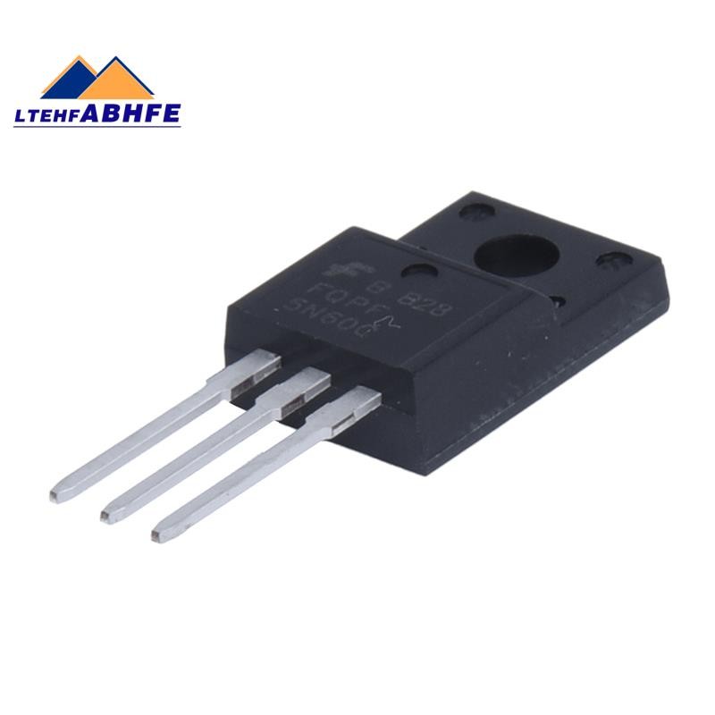 5 ชิ้น N-channel power MOSFET 5N60 เกตต่ําชาร์จ 4.5A 600V