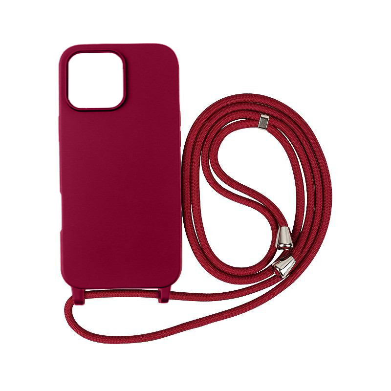 เชือกเส้นเล็กCrossbodyพร้อมเคสโทรศัพท์สําหรับiPhone 16 15 14 11Pro Max 13 12 Mini XR 7 8Plus ฝาครอบกันกระแทกป้องกันหน้าจอปลอก ราคา ถูกที่สุด ดีลบีเคเค แกลเลอรีภาพที่ 6