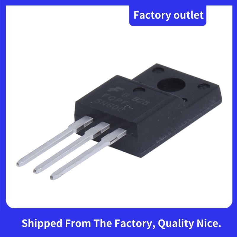 5 ชิ้น N-channel power MOSFET 5N60 เกตต่ําชาร์จ 4.5A 600V