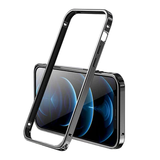 Ultra Thin กันชนอลูมิเนียมกรอบโลหะ Hard Cover สําหรับ iPhone 17 16 15 12 13 14 Plus Pro Max กรณีเปลือกป้องกัน Coque