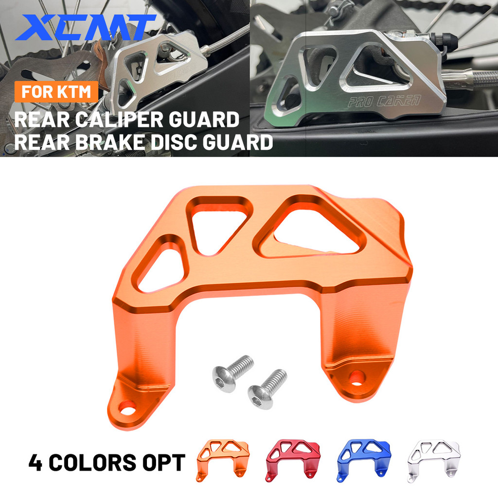 สําหรับ KTM ด้านหลัง Caliper Guard ด้านหลังแผ่นดิสก์เบรค GUARD Protector ฝาครอบ EXC EXCF SX SXF XC XCW XCFW 150 250 300 350 450 500 2004-2023