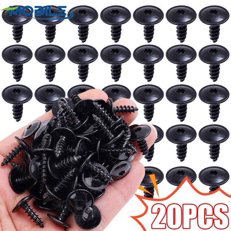 [ ที่โดดเด่น ] รถสกรูแตะตัวเอง-กันชนพิทักษ์สกรูจับมือ-ป้องกันสนิม,ป้องกันการกัดกร่อน-ล้อโค้ง หมุดย้ํา ยึด-ฝาครอบเครื่องยนต์ภายใต้ตัวยึด-สําหรับโฟล์คสวาเกนออดี้