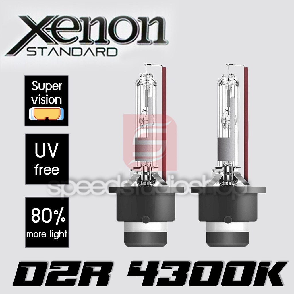 Speed Studio หลอดไฟหน้า ซีนอน D2R HID Xenon รุ่น 4300K 35W 1 คู่