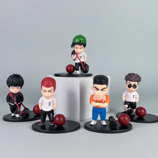 💥จัดส่งจากประเทศไทย💥5 ชิ้น/เซ็ต SLAM DUNK Sakuragi Rukawa Action Figure อะนิเมะ One Piece รูป COD stock คอสเพลย์ตุ๊กตาของเล่นสําหรับของขวัญเด็กคอลเลกชันเครื่องประดับรถเค้กตกแต่ง Hanamichi