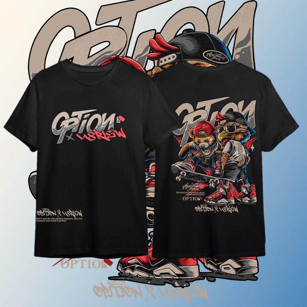 พร้อมส่งฝ้าย 100% เสื้อ อภิชาติฟาร์มXน้ำไม่อาบ Apichat Farm OPTION เสื้อยืดอภิชาติฟาร์#ใส่ขับรถ ออกท