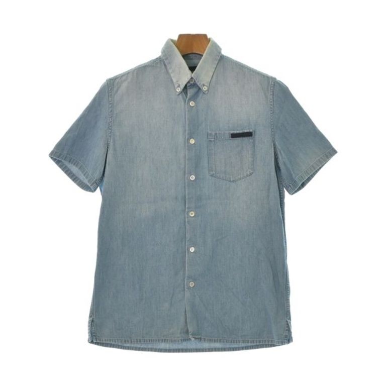 Prada Shirt denim blue Direct from Japan Secondhand