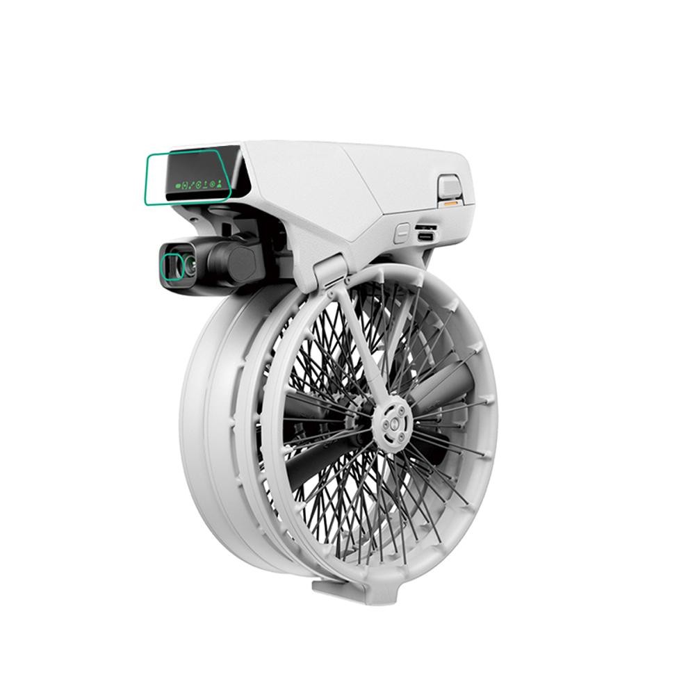 สําหรับ DJI FLIP Drone Toughened Film เลนส์ป้องกันรอยขีดข่วน HD Full-wrap ฟิล์มป้องกัน