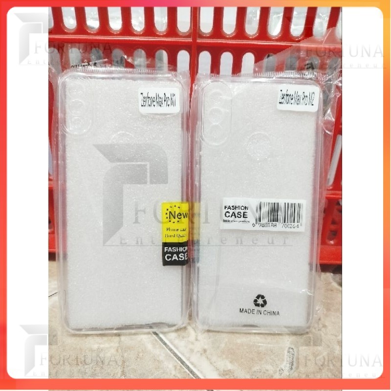 [ FORTUNA ] (ASUS MAX PRO M1/MAX PRO M2) SOFTCASE CLEAR SPACE TPU ASUS MAX PRO M1/MAX PRO M2/X00TD C
