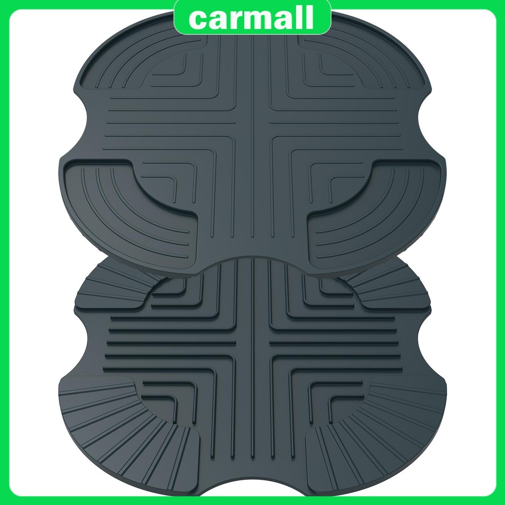 2 ชิ้น Anti Slip Air Fryer Trivet นํากลับมาใช้ใหม่เสื่อทนความร้อนปฏิบัติ Air Fryer Hot Pad สําหรับทํ