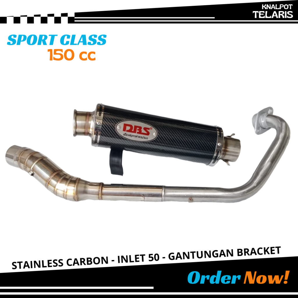 DBS ท่อไอเสีย Carbon racing สําหรับรถมอเตอร์ไซค์ทุกประเภท