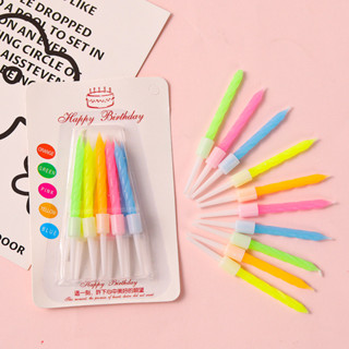 เทียนวันเกิด เทียนสีๆ (อุปกรณ์งานปาร์ตี้) Happy Birthday ราค…