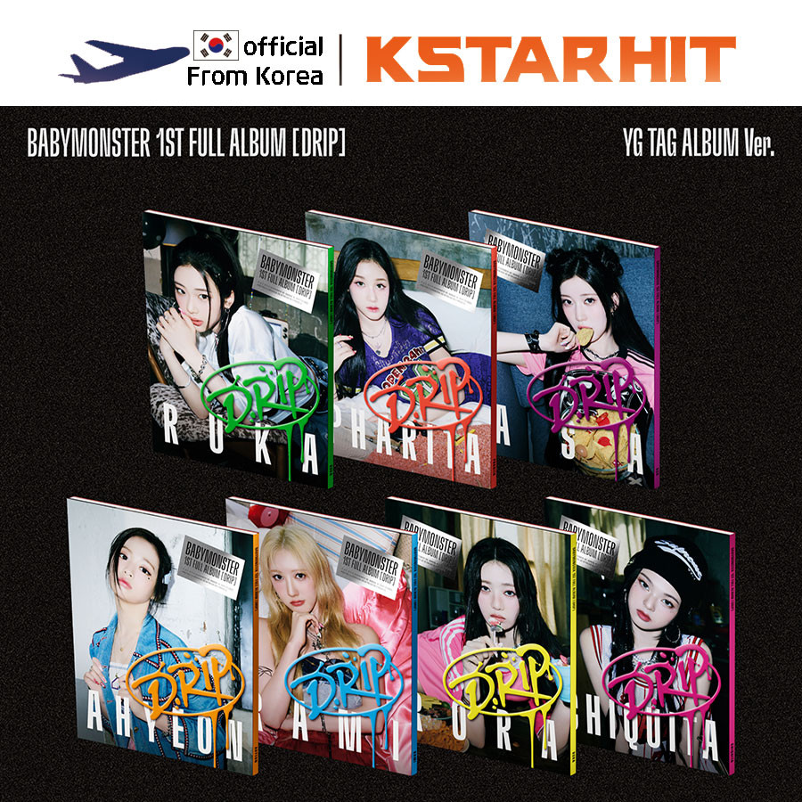 (YG TAG) BABYMONSTER - DRIP (1st FULL ALBUM)